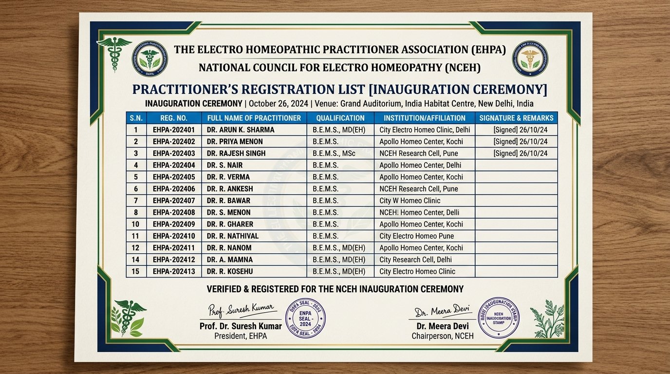 Accreditation Certificate 3