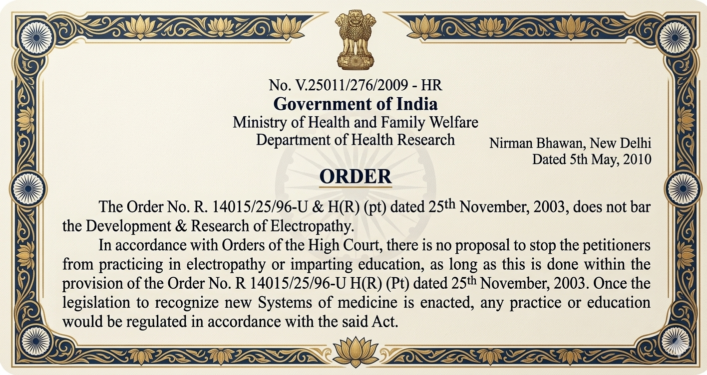 Accreditation Certificate 1