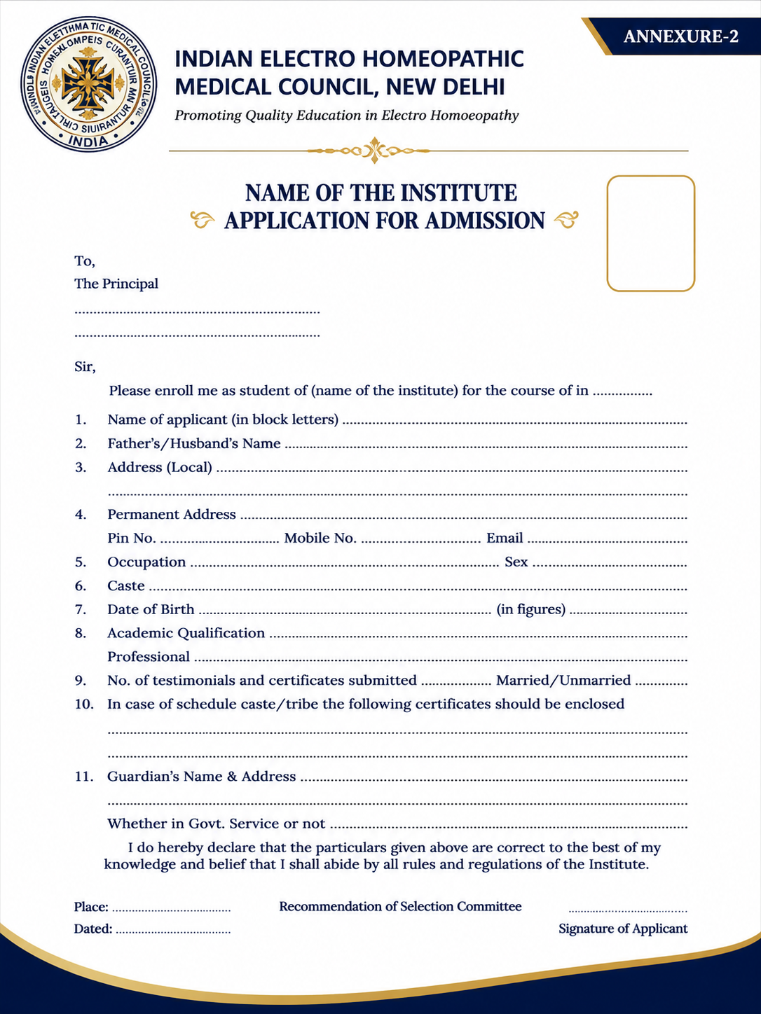Accreditation Certificate 3