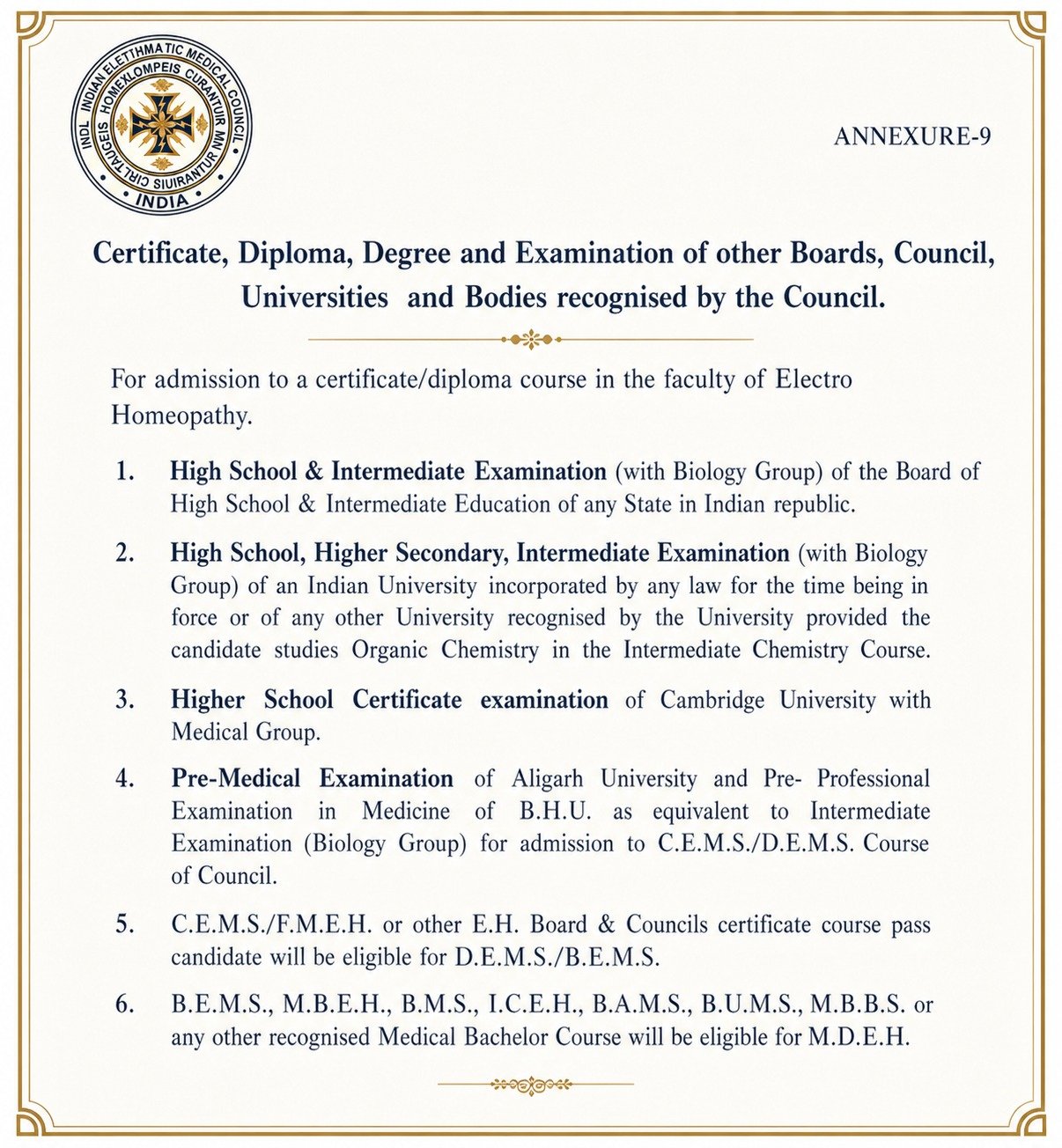 Accreditation Certificate 3