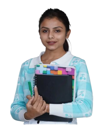 Student with books